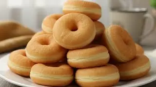 If you have 2 eggs and yogurt, you can make this dessert in 10 minutes! No oven or No Yeast !