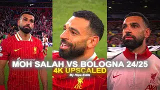 Mohamed Salah VS Bologna ● Scenepack / Clips 4K ● RARE ●  For Edit (AE CC and TOPAZ)
