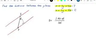 Distance Between Two Planes