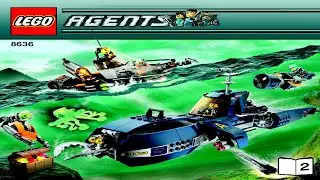 LEGO instructions - Agents - 8636 - Deep Sea Quest (Book 2)
