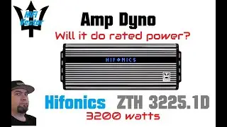 Hifonics Amp Dyno Theta ZTH 3225 1D HiFi Vector DL 14 dummy load with the SMD AMM-1
