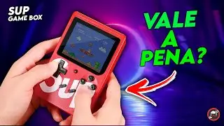 SUP GAME BOX 400 Jogos: Unboxing e Review Completa