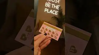 GOLD FOIL LOYALTY CARDS 😍 #blender3d #goldfoil #shorts #shortvideo #loyaltycards #beautyblogger