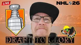 NHL 26 | Draft 2 Glory | San Francisco Huskies Franchise LIVE | Kausi 6
