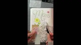 Journaling with me hello march bujo setup