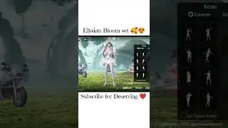 Elysian Bloom set 🥰😍#viralvideo #bgmi #Ekysianbloomset #gaming