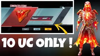 I Got FLAMEWRAITH GEMSTONE in 10 UC 😱🤯 | Luck Like @PUBGExpert