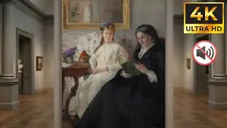 The Mother and Sister | 5 Minutes of Classical Art Ambience | 4K | Eternal Art Gallery