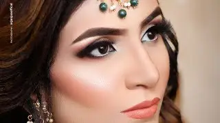 Walima bridal makeup tutorial | smudge liner | Soft look