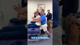 Manipulation to the Thoracic Spine #chiropractor #osteopathy #physiotherapy  #spinalmanipulation