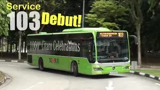 Debut | SBS Transit Service 103 - SG1000G Mercedes-Benz O530 Citaro
