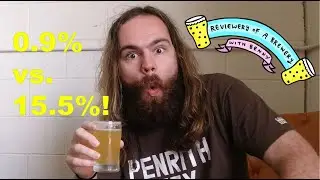 Ultra Light Beer vs Quadruple Stout at Brew Mountains Brewery: Reviewery of a Brewery S02 E02