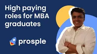 Top paying roles for an MBA graduate