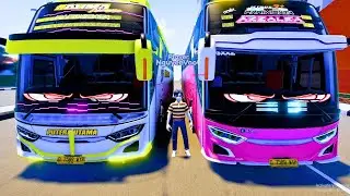 Rahma Jetbus 3, Jetbus 5 Kids Panda, 27 Trans Jetbus 5 | Car Simulation