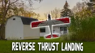 Turbo Timber Evolution | REVERSE THRUST LANDING | 3D | Confined Space