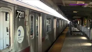 Kawasaki/NYCTA R188 Test Train @ 33rd/Rawson Street (Flushing Line)