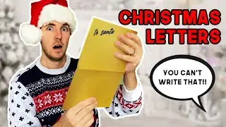 Santa letter writing - Christmas is back & rant to half asleep Chris