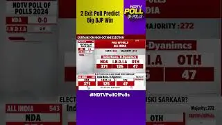 Exit Poll 2024 | PM Modi Will Return To Power, 2 Exit Poll Predict Big BJP Win
