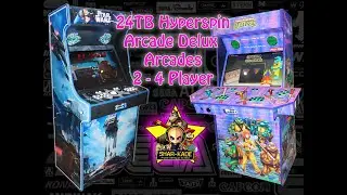 Delux Custom Arcade Builds By SHAR KADE - StarWars + TMNT #gaming