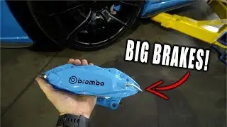 BUILDING BLUCIFER: Paint Matched BREMBO BRAKE Conversion! | Episode 15