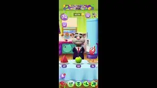 My talking tom fun dancing #shorts #live #trending #viraltom #funnycat #satisfying