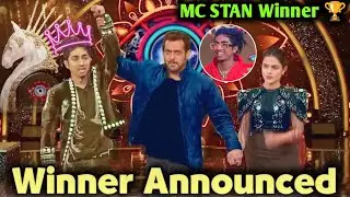 BIG Boss 16 Winner 🏆 Announcement Mc Stan, Shiv Thakre, Priyanka Choudhury bigg Boss 16 Salman Khan