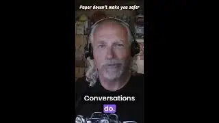 Paper doesn't make you safer...