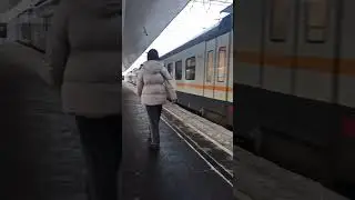 Эп2д - 0184 прибывает на станцию Долгопрудная #klimalabs #транспорт #долгопрудный