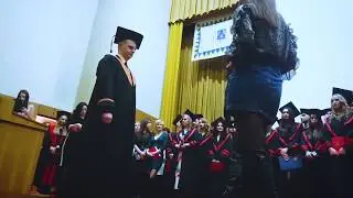 Урочисте вручення дипломів на економічному факультеті. Лютий 2019