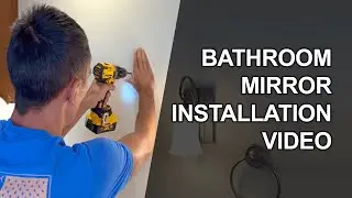 TACOVICI Home Decor  - Smart Bathroom Mirror Installation Guide