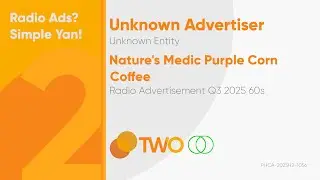 Nature's Medic Purple Corn Coffee Radio Ad Q2 2025 60s