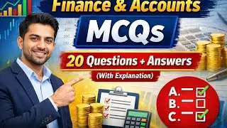 Finance & Accounts Quiz | 20 MCQs | Learn & Test Yourself&rdquo;