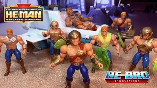Breaking apart Masterverse figures and Revisiting He-Man's New Adventures: Customizing Figures