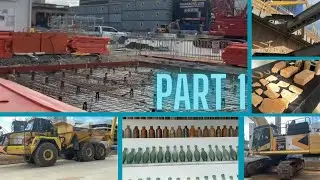A tour of the construction site for the Parramatta Metro station (part 1)