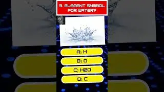 Element symbol for water #shorts #shortvideo