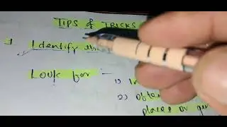 SENTENCE REARRANGEMENT | Easy Tips & Tricks 