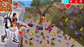 Big Doll Loot Challenge🧛 But All Enemy Teleport This Place And What Happend This?🔥Solo vs Squad