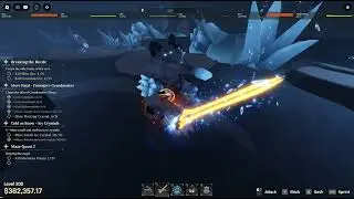 New best weapon in The Forge (Recipe in description)