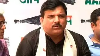 Senior AAP leader Sanjay Singh visits farmer's kin
