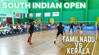 South Indian Open Badminton Tournament 2024-Tamilnadu vs Kerala | Kannur