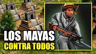 RESISTENCIA ÉPICA MAYA con MAR de BARRACONES - Age of Empires 3