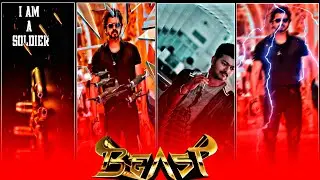 Beast Trailer I Alight Motion Video Editing I Thalapathy I Naresh Tech Pro