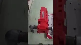 Demonstration of using a ball valve lockout || Tajloto safety