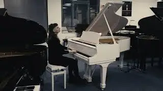 Steinway & Sons, O-180, in weiss, Baujahr 1906, wundersch&ouml;n, Klangprobe