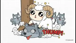 Clever Goat and Brave Ram 🐏 Animated Fairy Tale for Children 🌟