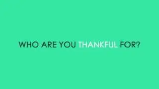 #TheGlobalLoveProject - Klaudia is thankful for Mark!