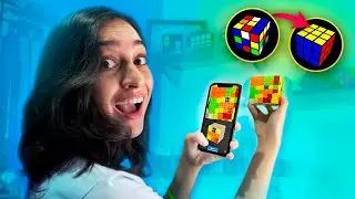 APP DE CELULAR RESOLVE O CUBO MÁGICO SOZINHO! 📲