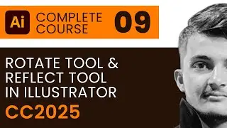 Use Rotate Tool in Adobe Illustrator in Urdu / Hindi | Adobe Illustrator Complete Course