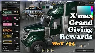 [ATS/ETS2] Cosmetic Rewards of Xmas Grand Giving Event / 9 for Each Version!