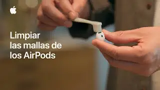 C&oacute;mo limpiar las mallas de los AirPods | Soporte t&eacute;cnico de Apple